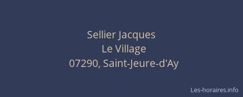 Sellier Jacques