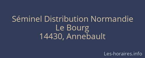 Séminel Distribution Normandie