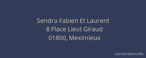 Sendra Fabien Et Laurent