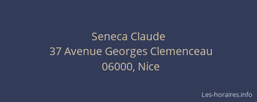 Seneca Claude