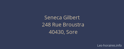 Seneca Gilbert
