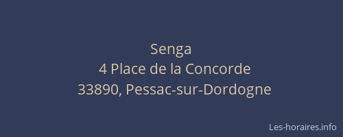 Senga