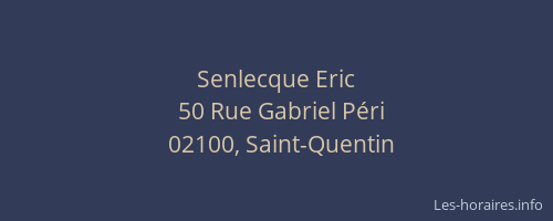Senlecque Eric