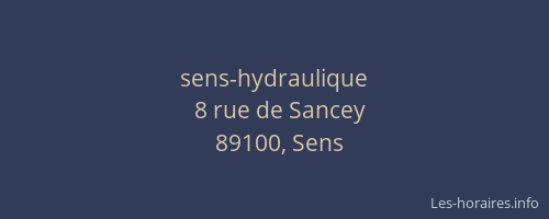 sens-hydraulique