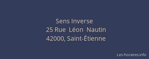 Sens Inverse