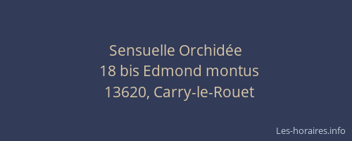 Sensuelle Orchidée