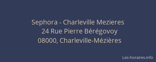 Sephora - Charleville Mezieres