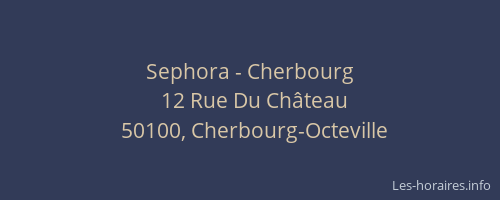 Sephora - Cherbourg