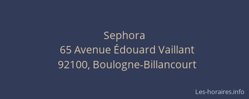 Sephora