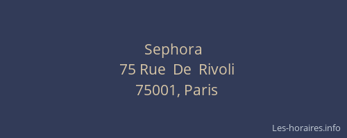 Sephora