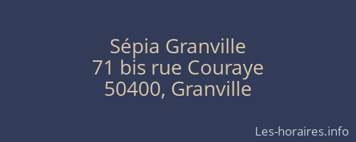 Sépia Granville