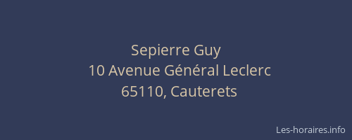 Sepierre Guy