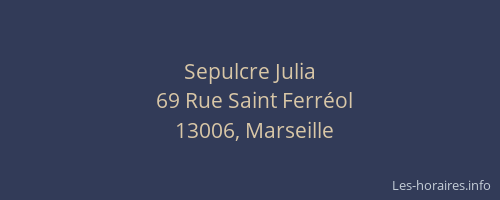 Sepulcre Julia