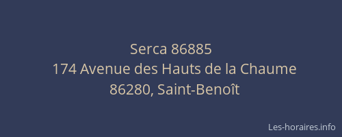 Serca 86885