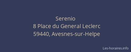 Serenio