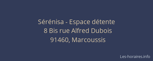 Sérénisa - Espace détente