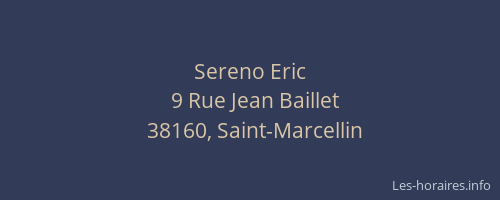 Sereno Eric