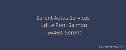 Serent Autos Services
