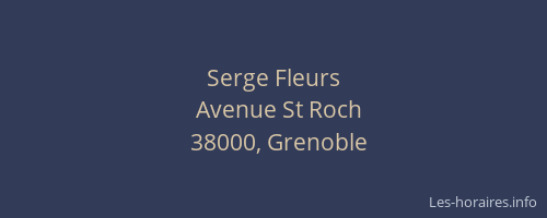 Serge Fleurs