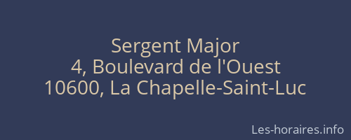Sergent Major