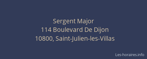 Sergent Major