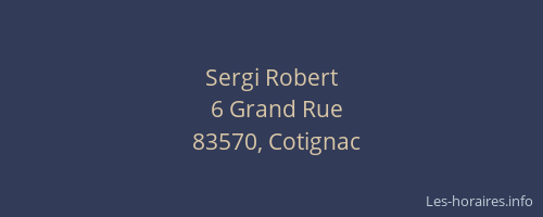 Sergi Robert