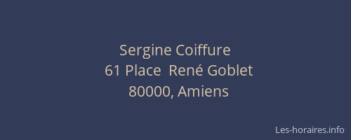 Sergine Coiffure