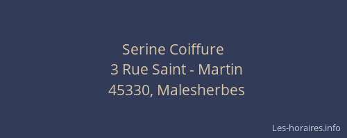 Serine Coiffure