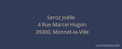 Seroz Jo&euml;lle