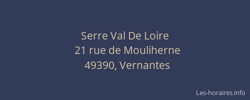 Serre Val De Loire