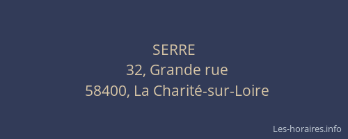 SERRE