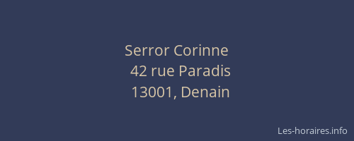 Serror Corinne