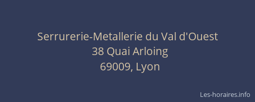 Serrurerie-Metallerie du Val d'Ouest
