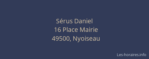 Sérus Daniel