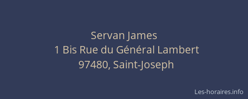 Servan James