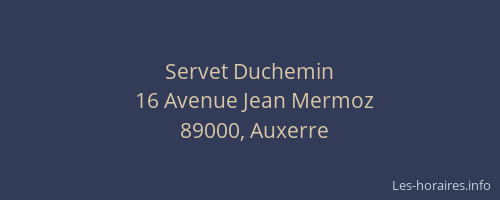 Servet Duchemin