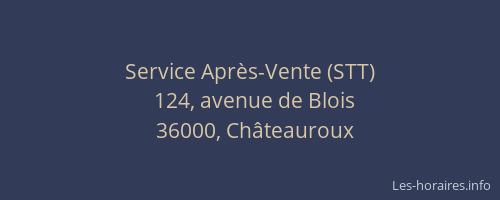 Service Après-Vente (STT)