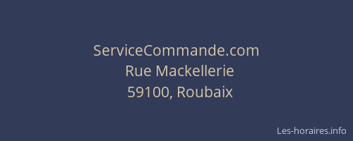 ServiceCommande.com