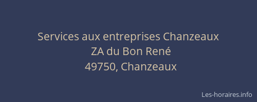 Services aux entreprises Chanzeaux