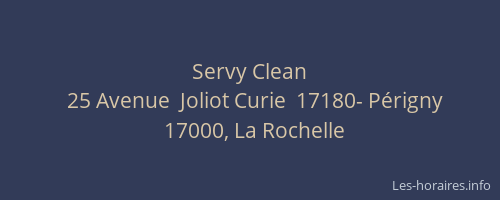 Servy Clean