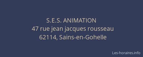 S.E.S. ANIMATION