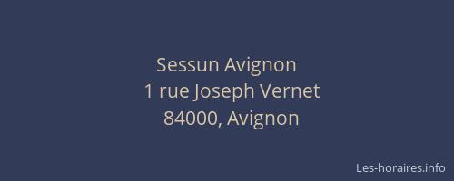 Sessun Avignon