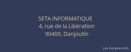 SETA INFORMATIQUE