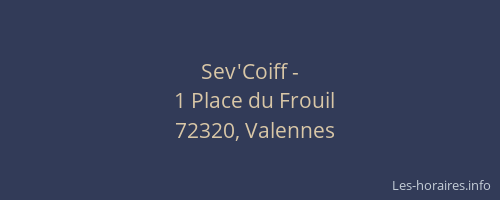 Sev'Coiff -