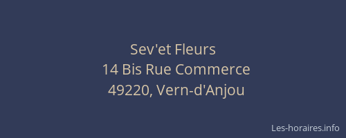 Sev'et Fleurs