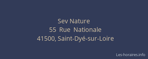 Sev Nature