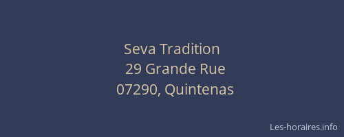 Seva Tradition