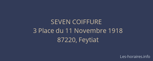 SEVEN COIFFURE