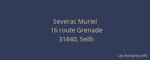 Severac Muriel