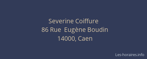 Severine Coiffure
